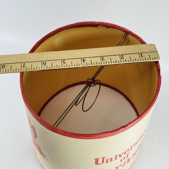 VTG Nebraska Cornhuskers Herbie Husker Lamp Shade Paper Sports Decor Football - Picture 14 of 14